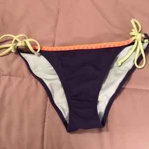 VS Navy teeny bikini bottoms